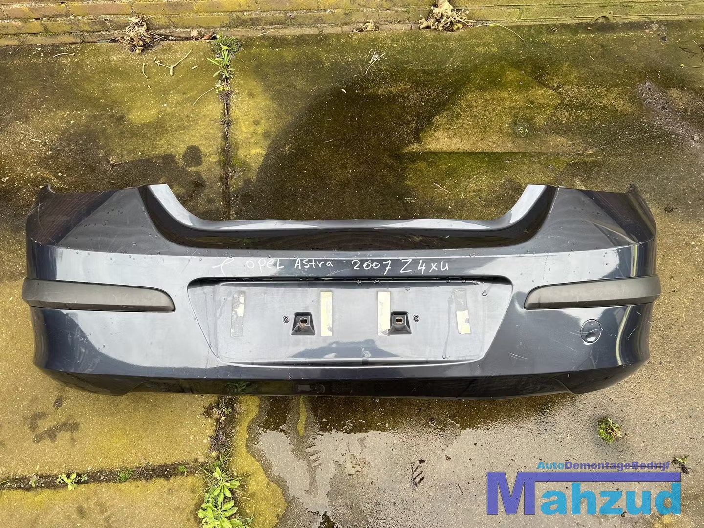 OPEL ASTRA H Grijs Z4XU Achterbumper 2004-2009, Auto-onderdelen, Carrosserie en Plaatwerk, Gebruikt, Opel Automobile GmbH, Ophalen of Verzenden