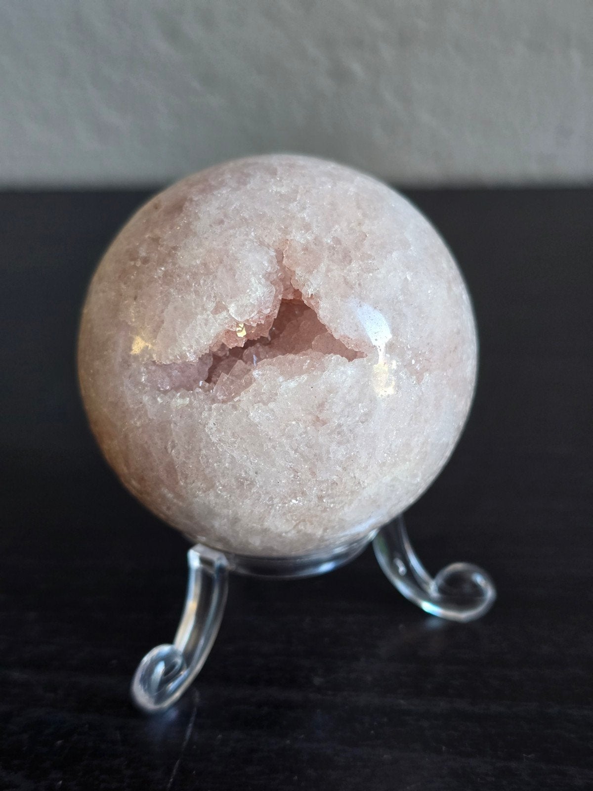 Roze Amethist bol, Ophalen of Verzenden, Mineraal