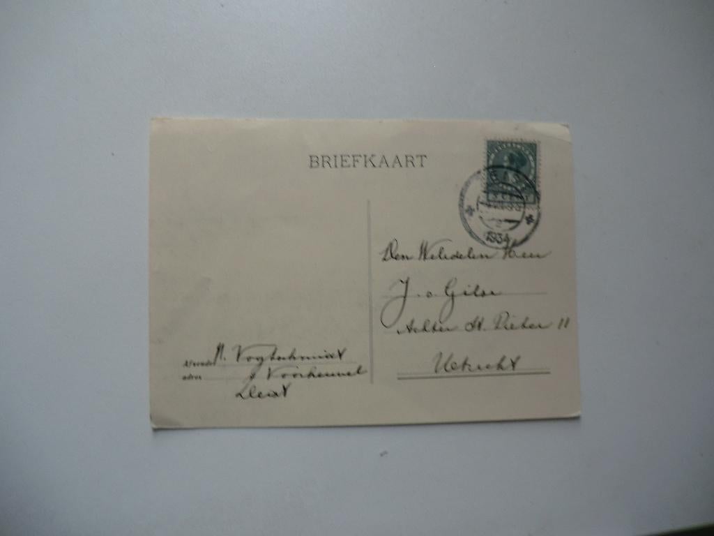 Zeist,Utrecht Conservatorium Orkest,Viool,1934, Verzenden, 1920 tot 1940, Gelopen, Utrecht