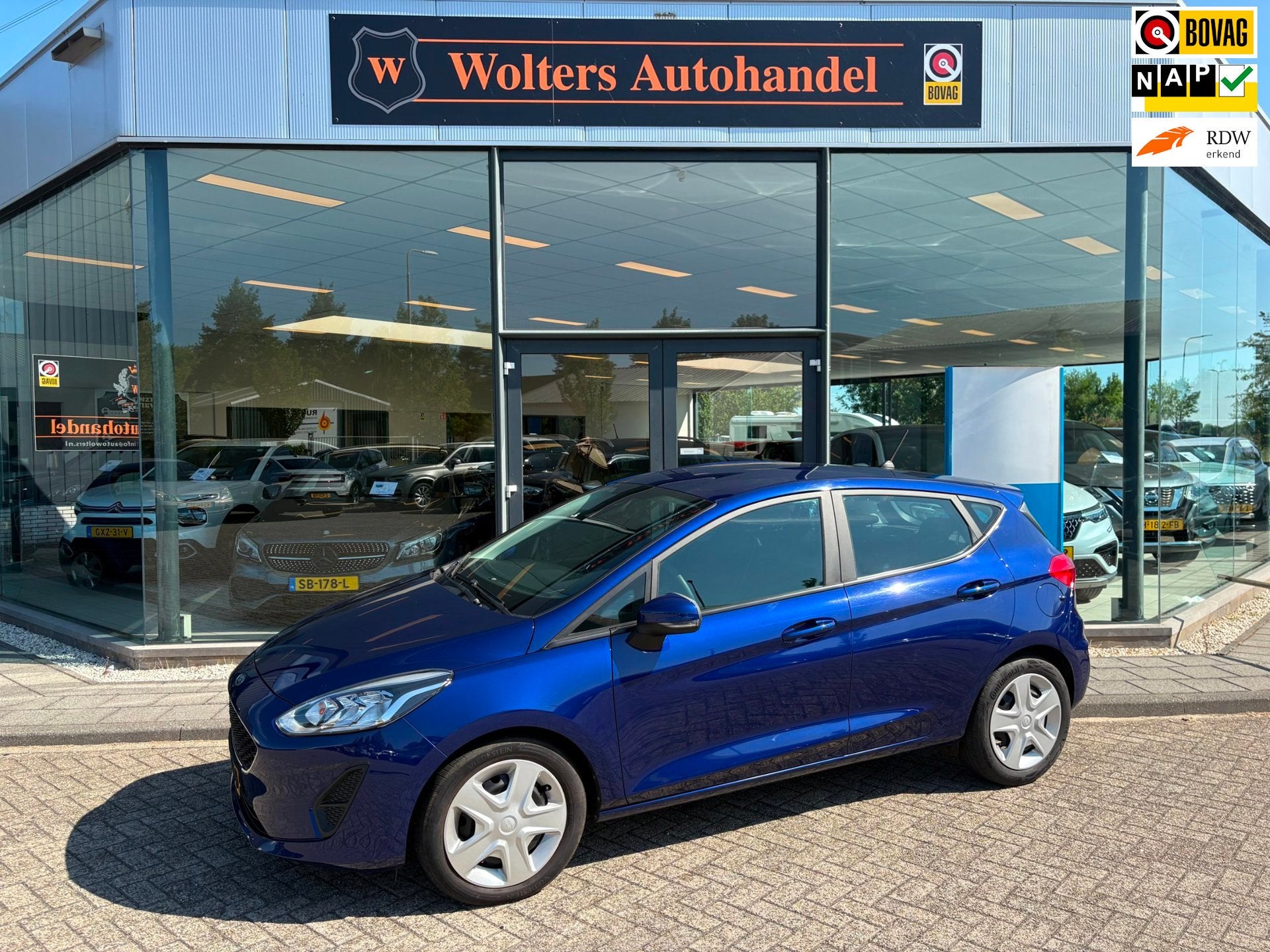 Ford Fiesta 1.1 Trend, Voorwielaandrijving, Stof, Blauw, 23 km/l