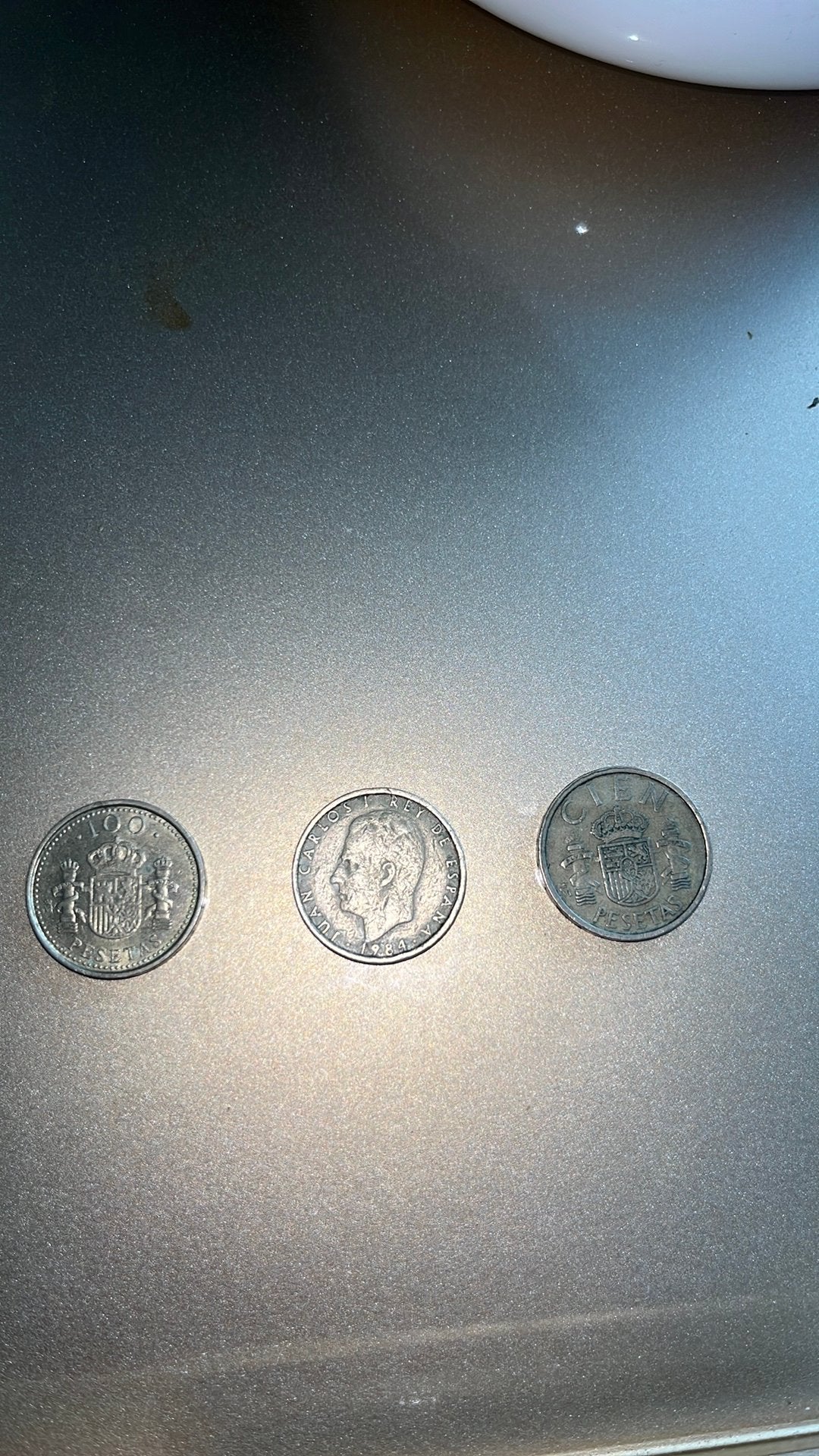 3 x Pesetas munten, Postzegels en Munten, Postzegels | Europa | Spanje, Ophalen of Verzenden