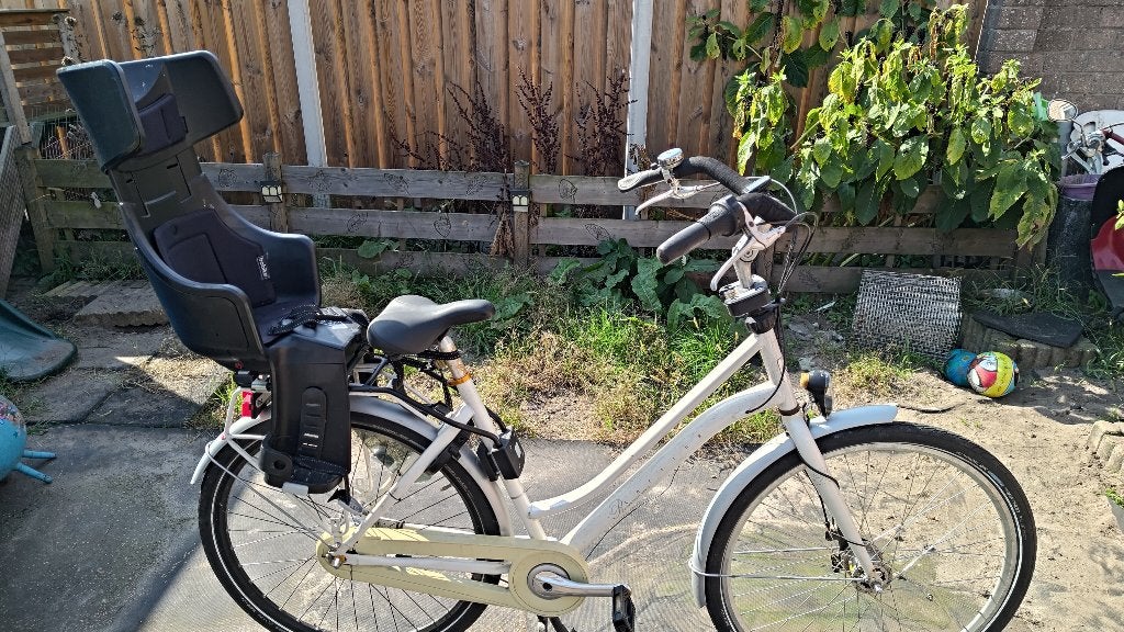 Dames Cortina (RUB) - Transport + eventueel Kinderzitjes, Gebruikt, 47 tot 50 cm, Versnellingen, Trommelrem