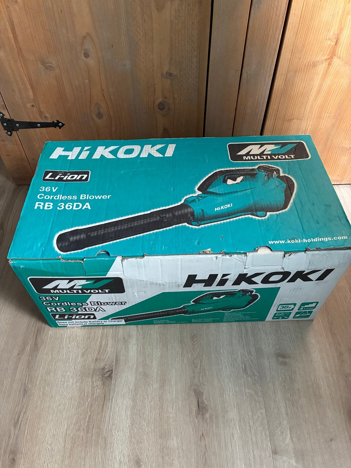 HiKOKI RB 36DA 36V Accu Bladblazer - Nieuw in doos, Ophalen of Verzenden, Nieuw, Accu, Handgedragen