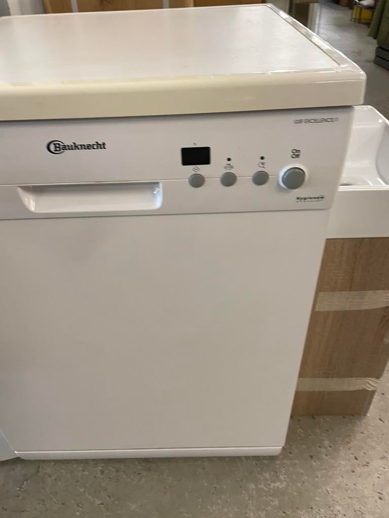 Bauknecht GSF excellence / 1 vaatwasser, Ophalen, Minder dan 85 cm, ., Zo goed als nieuw