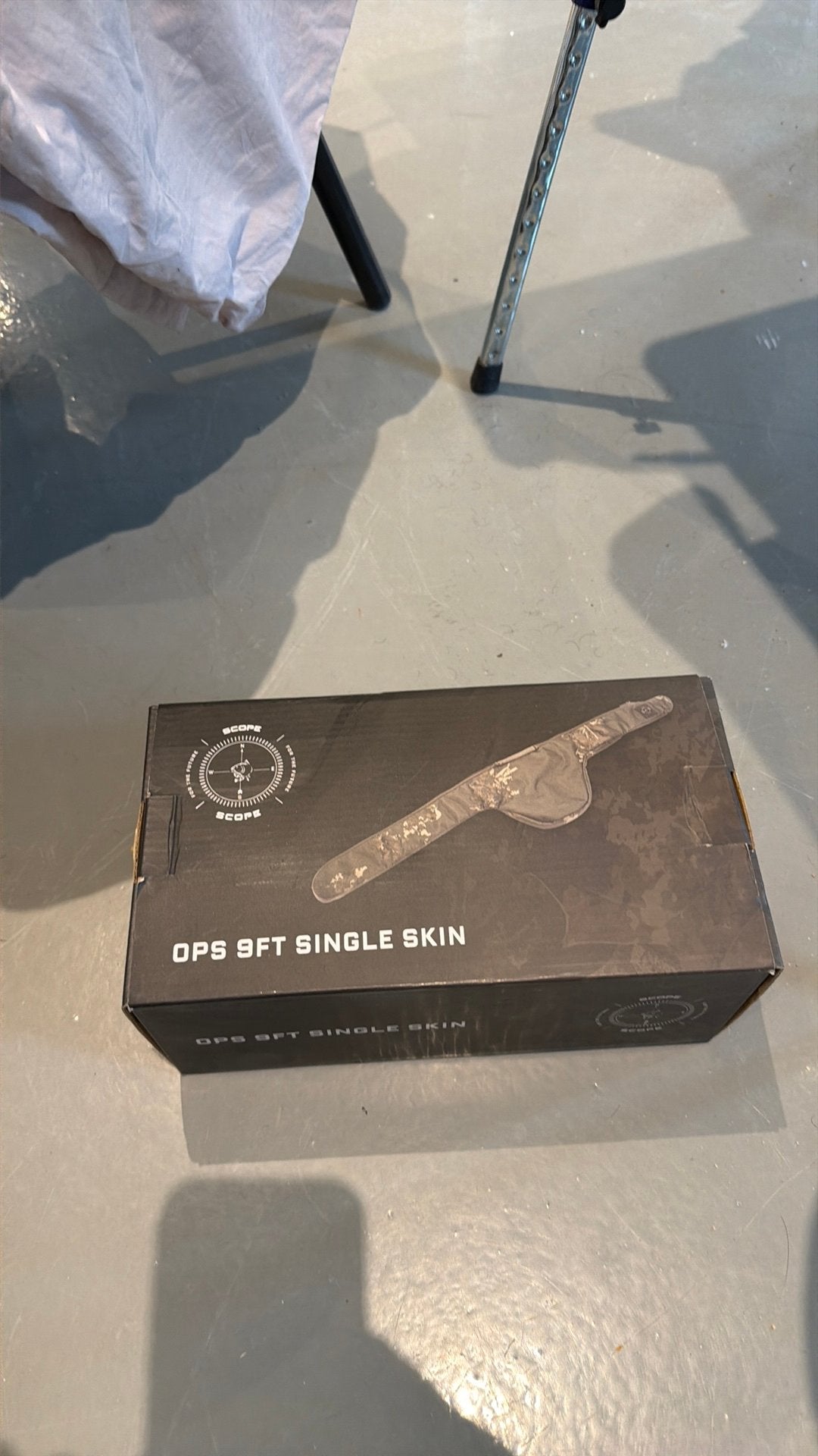 Te koop nash scope ops single rod skin 9ft, Ophalen of Verzenden, Zo goed als nieuw, Overige typen