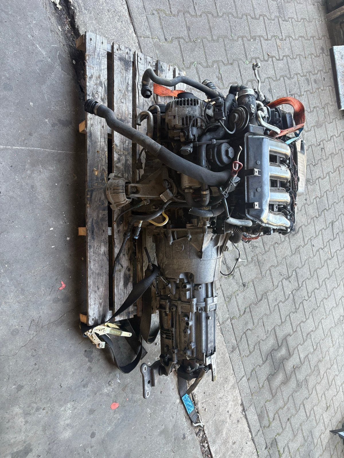 BMW M47 Motor E90 163 PK, Auto-onderdelen, Motor en Toebehoren, Ophalen of Verzenden, Gebruikt, BMW