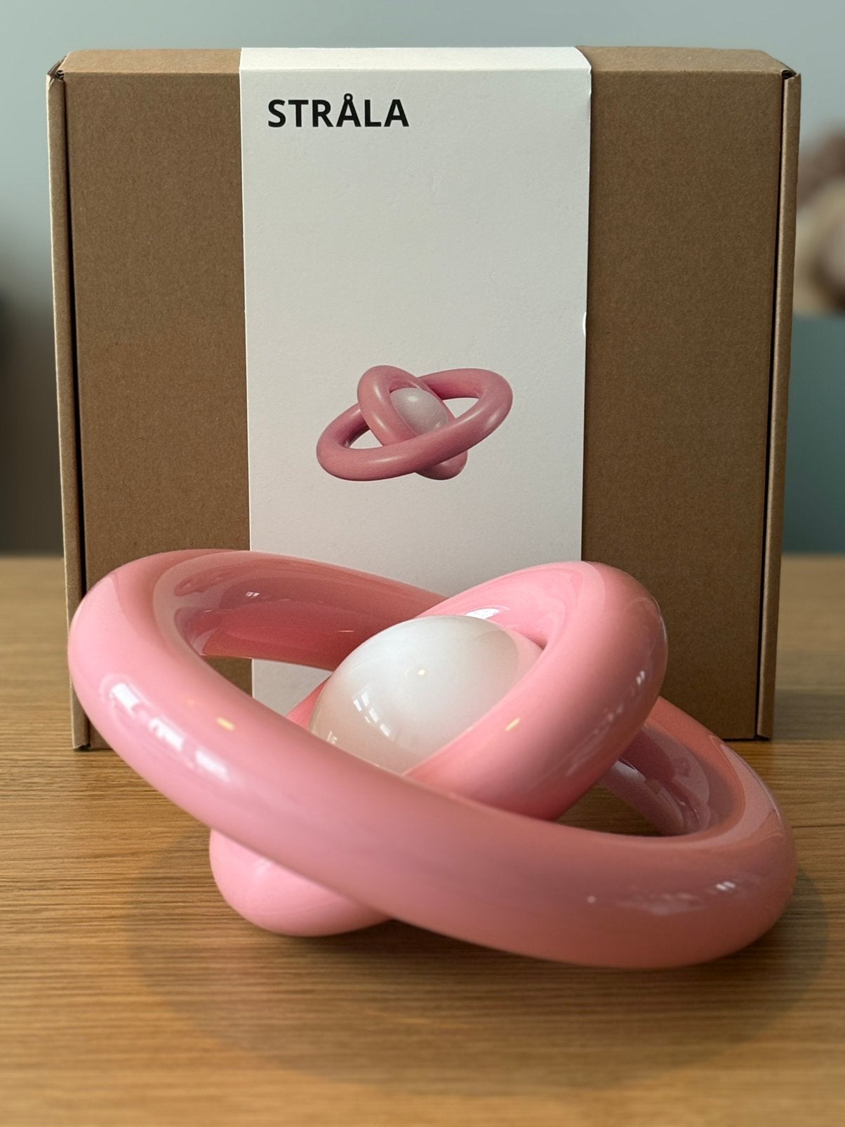 IKEA STRÅLA LED decoratieve verlichting roze nieuw in doos, Ophalen of Verzenden, Zo goed als nieuw