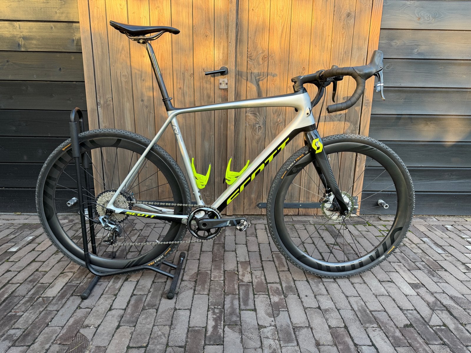 Scott Addict CX Gravelbike - Maat XL, Fietsen en Brommers, 28 inch, Carbon, 10 tot 15 versnellingen, Heren