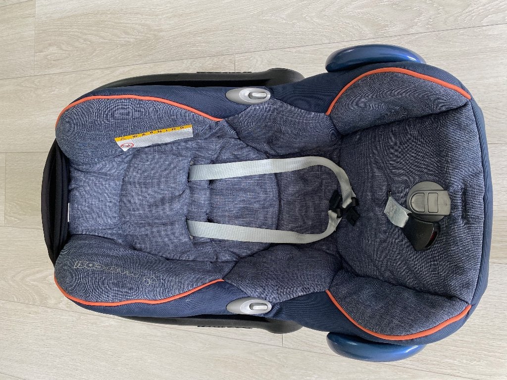 Autostoeltje Maxi-Cosi CabrioFix + Joolz Day adapters, Ophalen, Zijbescherming, 0 t/m 13 kg, Maxi-Cosi