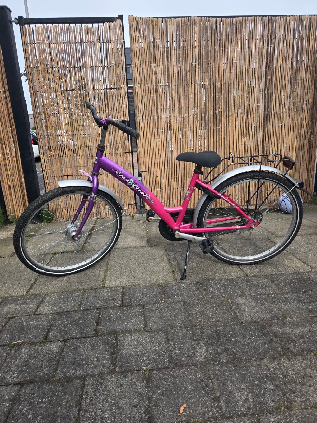 Opknappertje meisjesfiets 24 inch, Ophalen, Handrem, Gebruikt, 24 inch