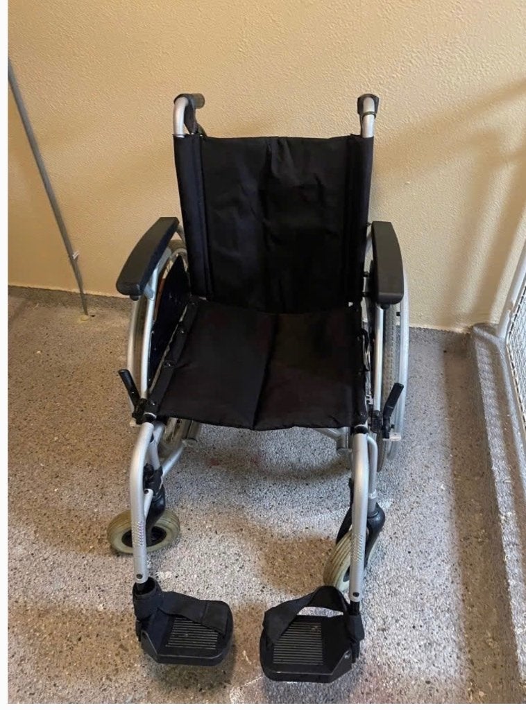 Duw rolstoel te koop, Diversen, Rolstoelen, Ophalen, Gebruikt, Duwrolstoel