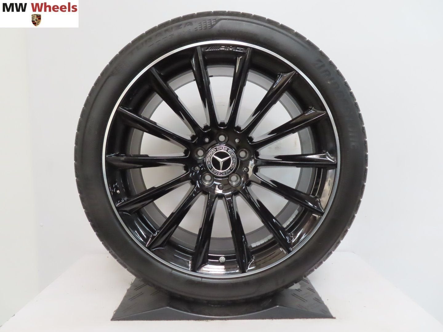 Mercedes  S klasse W223 20 inch AMG velgen met zomerbanden, Gebruikt, 255 mm, -, -