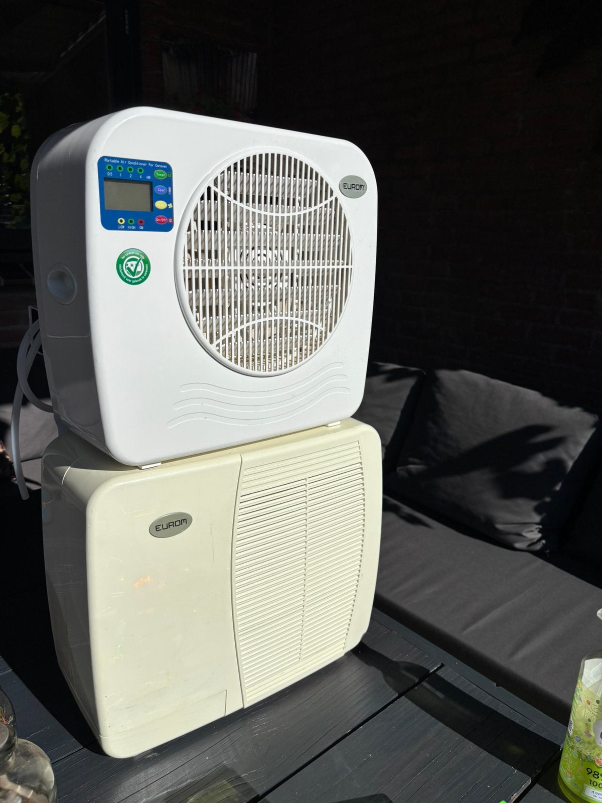 Caravan Airco Eurom AC2401, Ophalen, Zo goed als nieuw