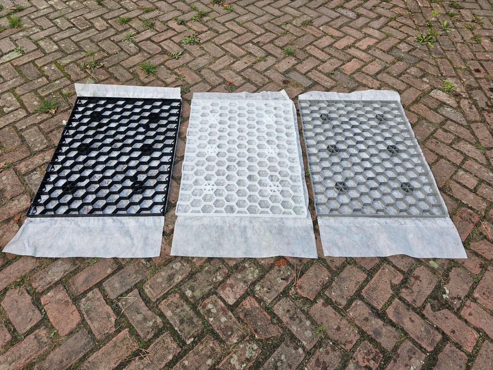 Stuntprijs: Grindplaten, nieuw, 60x80, worteldoek, Tuin en Terras, Ophalen of Verzenden, Nieuw