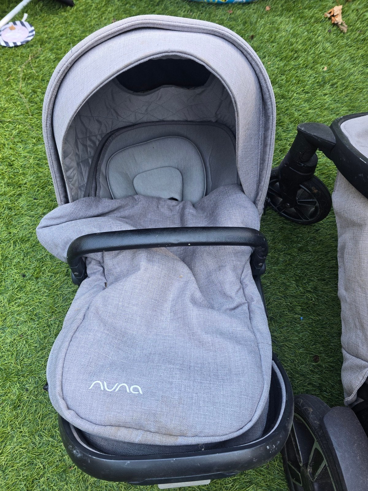 Nuna Kinderwagen met vervolgstoel en boodschappenmand, Ophalen of Verzenden, Gebruikt, Kinderwagen, Overige merken
