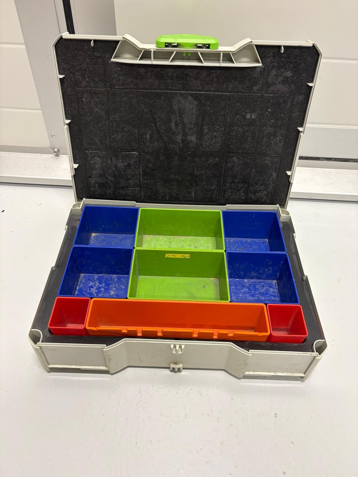 Festool Systainer 1 met gekleurde bakjes, Ophalen, Gebruikt, Overige typen, Festool
