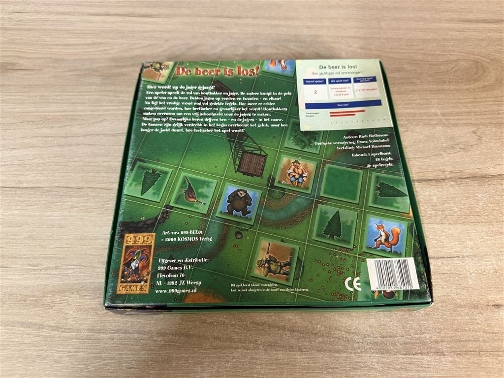 de beer is los - 999 games - s6510, Hobby en Vrije tijd, Verzenden, Zo goed als nieuw