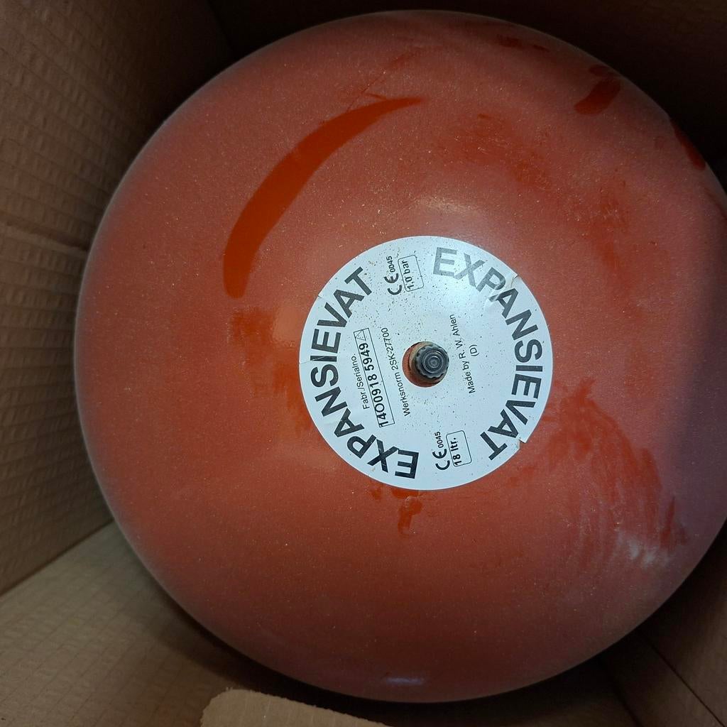 Expansievat, Ophalen, Minder dan 30 cm, Overige typen, Nieuw