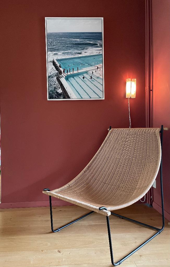 Rotan Fauteuil Casa Gitane, Huis en Inrichting, Ophalen, Nieuw, 75 tot 100 cm, Metaal