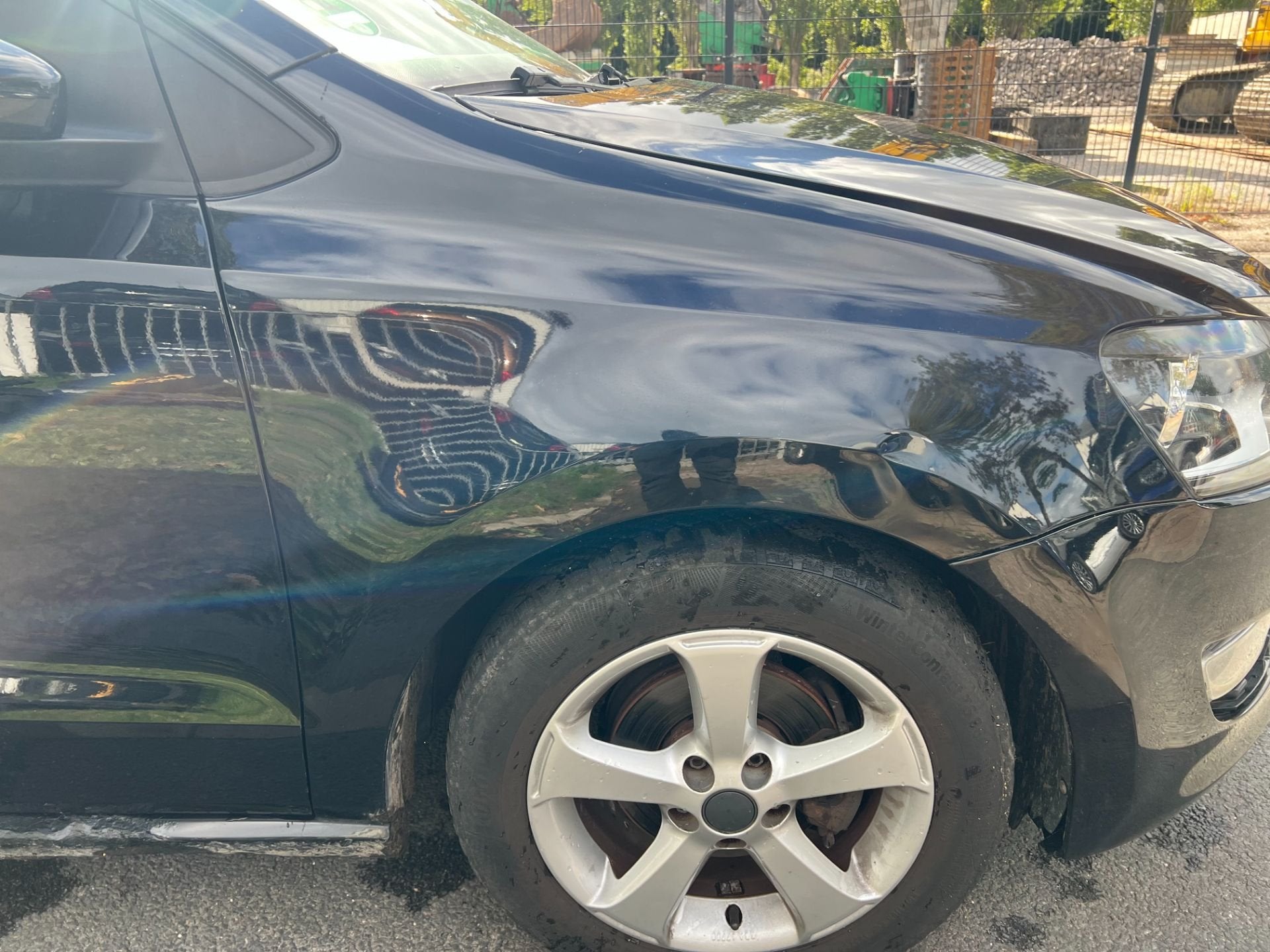 vw polo 6r Zwart LC9X rechts voorscherm 2009-2016, Gebruikt, Volkswagen, Volkswagen AG, Berliner Ring 2
38440  Wolfsburg, DE