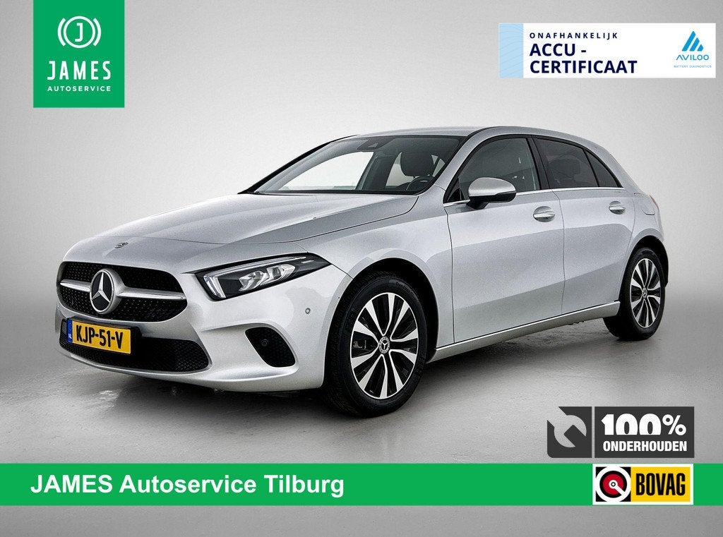 Mercedes-Benz A-klasse 250 e Plug-In Hybrid CAMERA | 1/2 LEE, Auto's, Mercedes-Benz, 12 maanden, Gebruikt, 4 cilinders, Leder en Stof