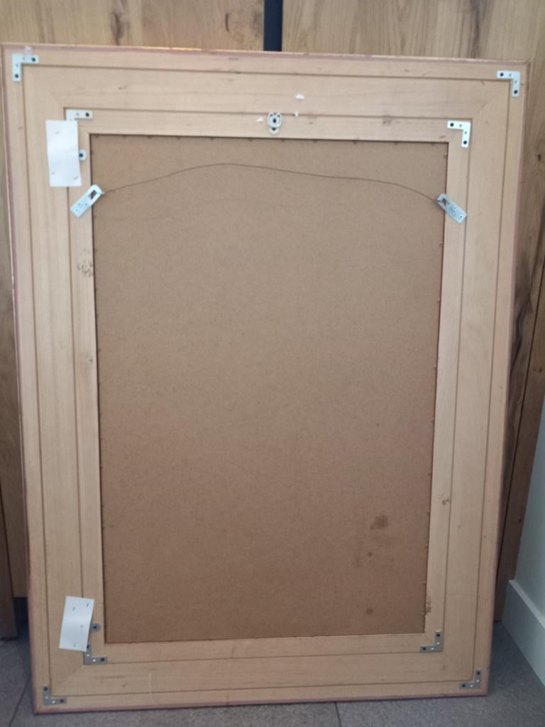Wandspiegel, Huis en Inrichting, Woonaccessoires | Spiegels, Ophalen of Verzenden, Zo goed als nieuw, Rechthoekig, Minder dan 100 cm