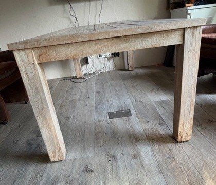 Hard houten tuintafel