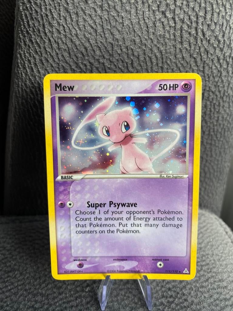Mew Holo Holon Phantoms 2006 NM, Hobby en Vrije tijd, Verzamelkaartspellen | Pokémon, Ophalen of Verzenden, Zo goed als nieuw