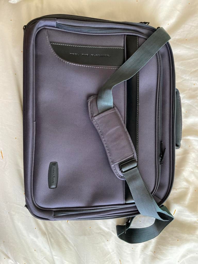Ann O’Leary Laptoptas 17” - Grijs - Zo goed als nieuw, Computers en Software, Laptoptassen, Ophalen of Verzenden, 17 inch of meer