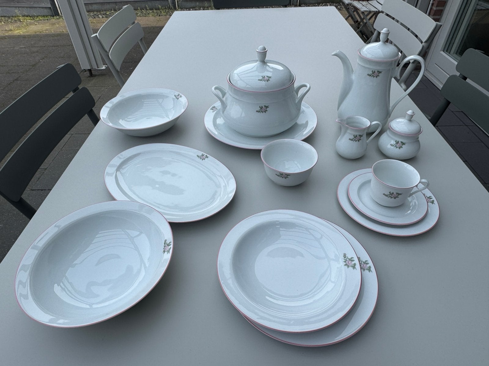 Vohenstrauss Johann Seltmann servies voor 12 personen, Ophalen, Overige merken, Klassiek, Zo goed als nieuw