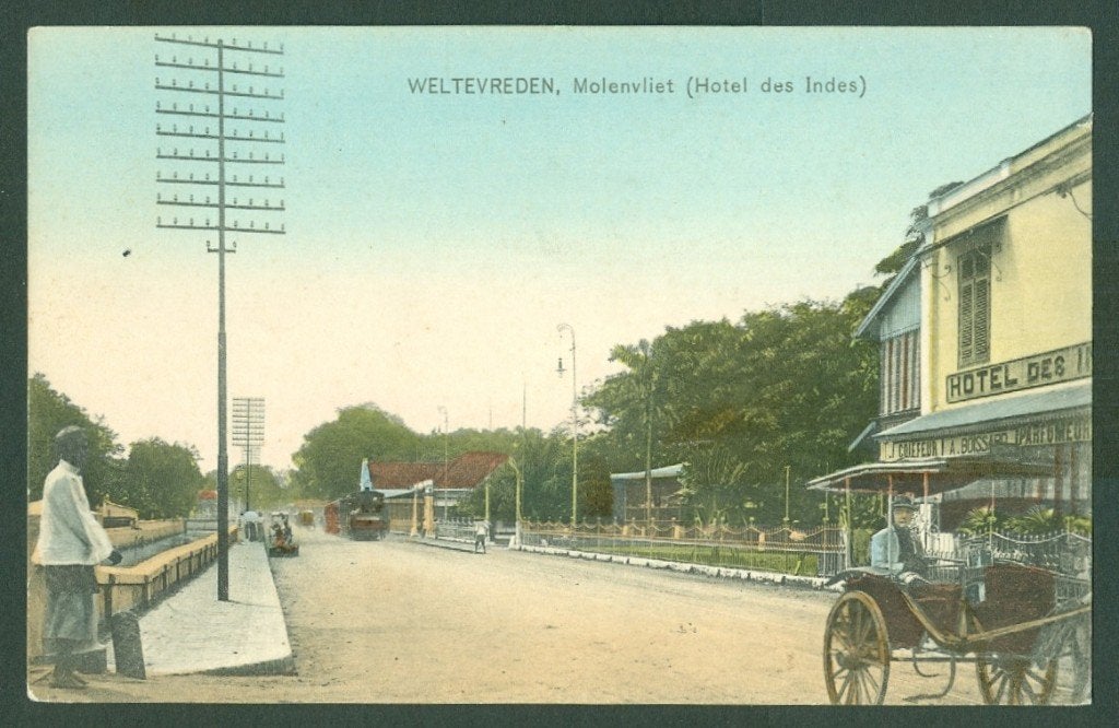 AK Nederlands Indie Weltevreden Molenvliet, Verzamelen, Ophalen of Verzenden, Voor 1920, Ongelopen, Gelderland
