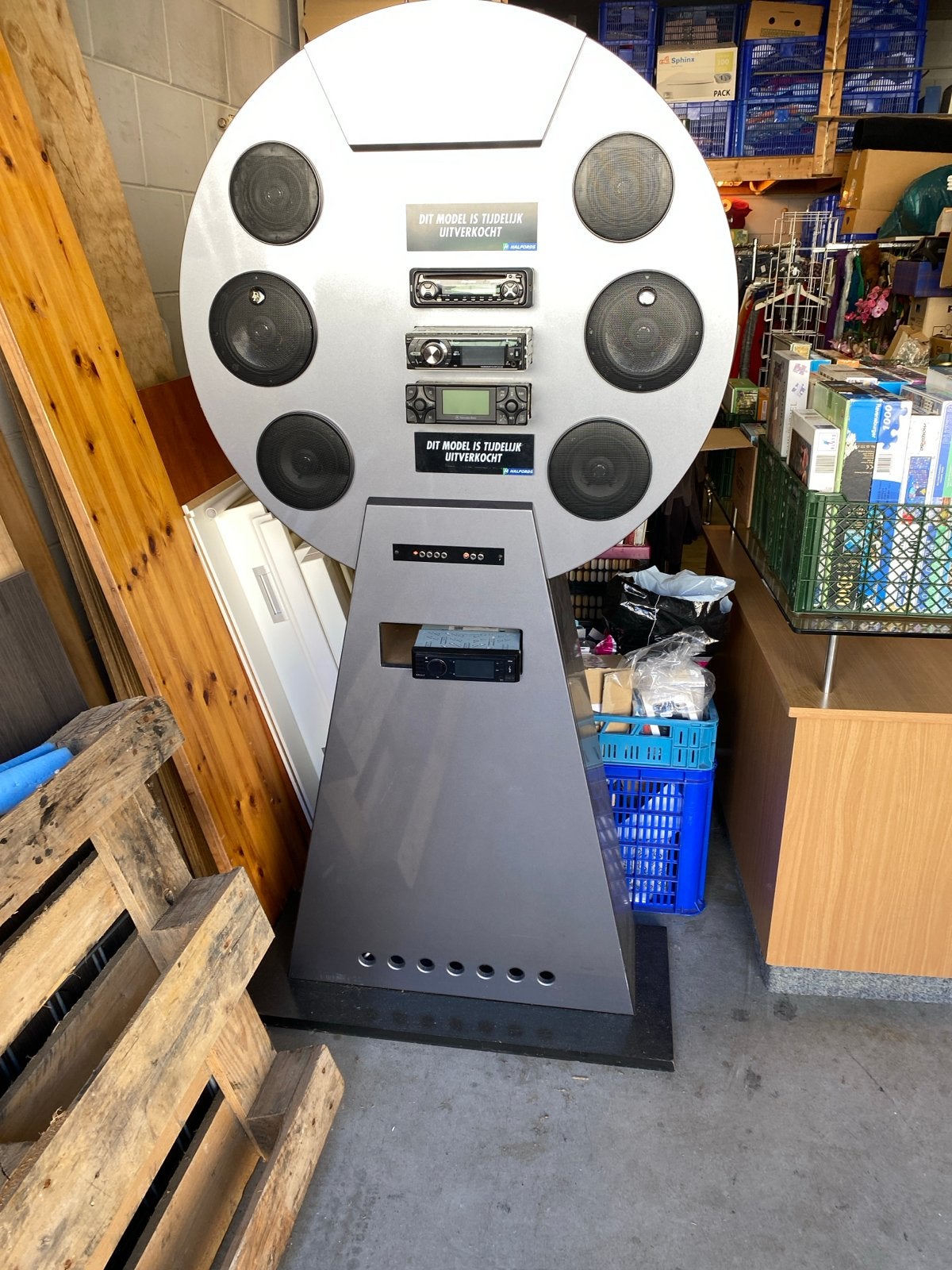 Blaupunkt Car Audio Display Stand, Ophalen, Gebruikt