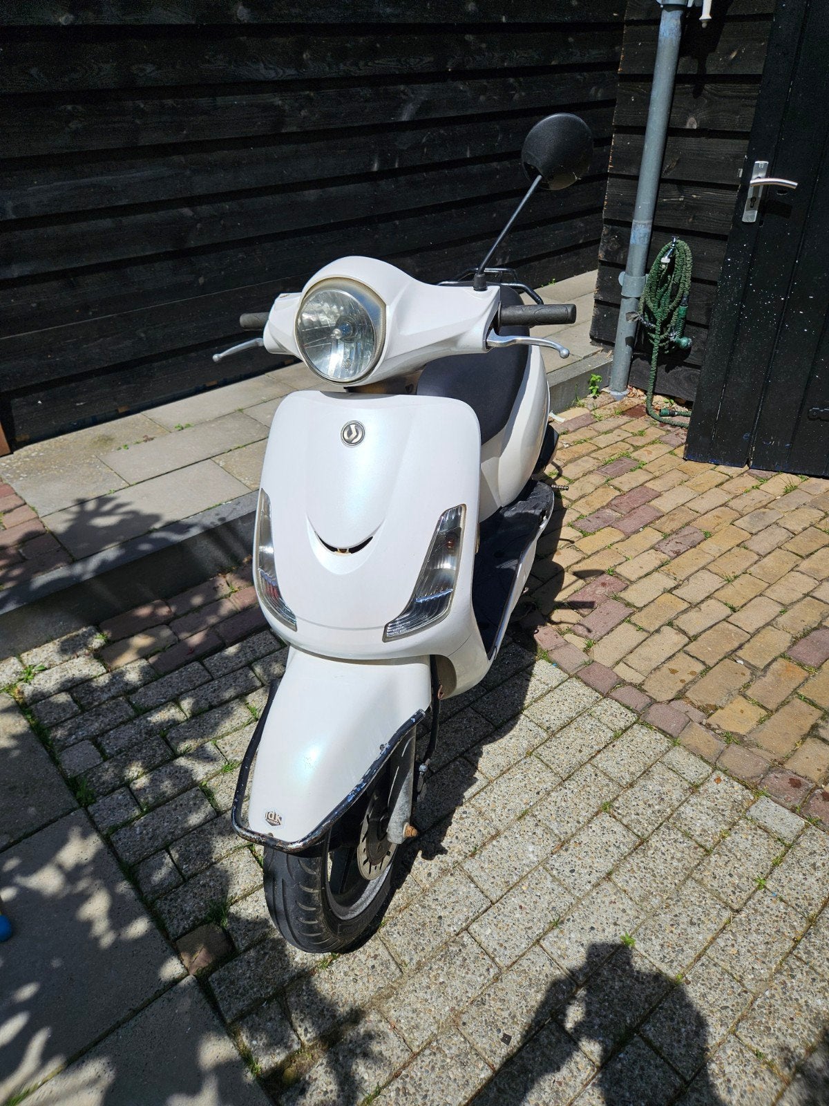 Sym Fiddle scooter - Wit