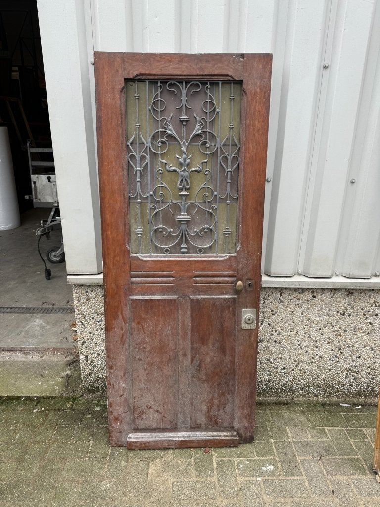 Prachtige antieke eiken voordeur ( 75 x 189), Doe-het-zelf en Verbouw, Jurgen.hoogenboezem@gmail.com, Minder dan 80 cm, Minder dan 200 cm