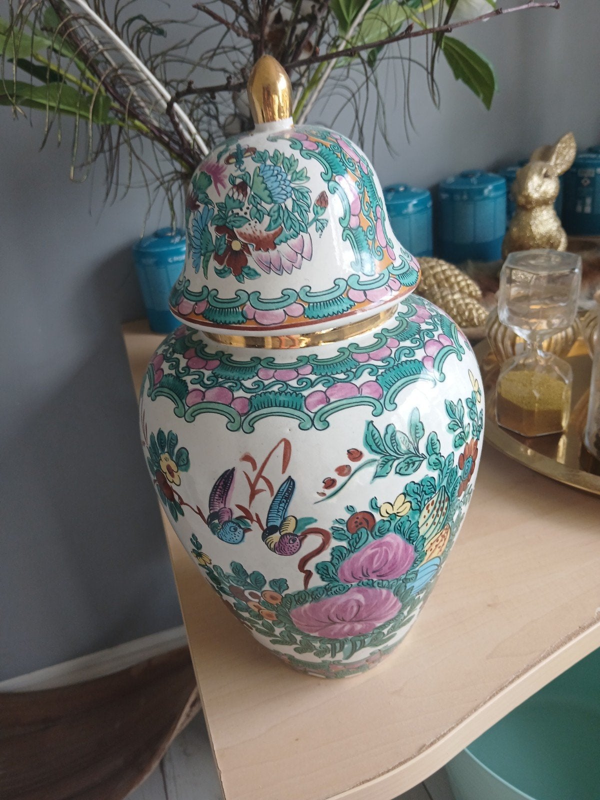 Chinese pot izgst, Ophalen