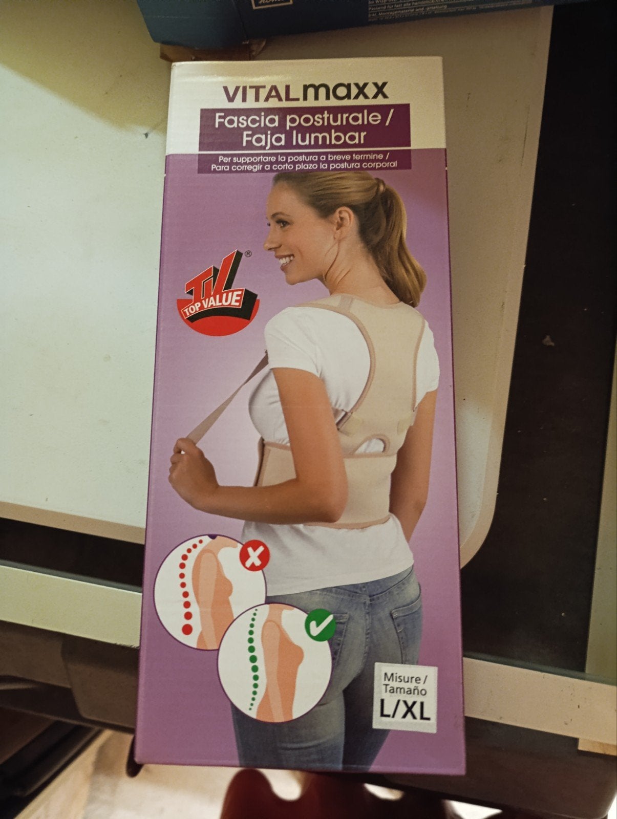 VITALmaxx Houding Corrector L/XL - Nieuw in doos, Ophalen of Verzenden