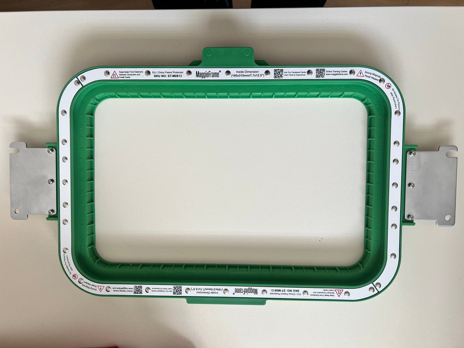 Magnetische borduurring Maggie Frame 195x315mm Brother PR, Ophalen of Verzenden, Nieuw, Machineborduren, Onderdeel of Toebehoren
