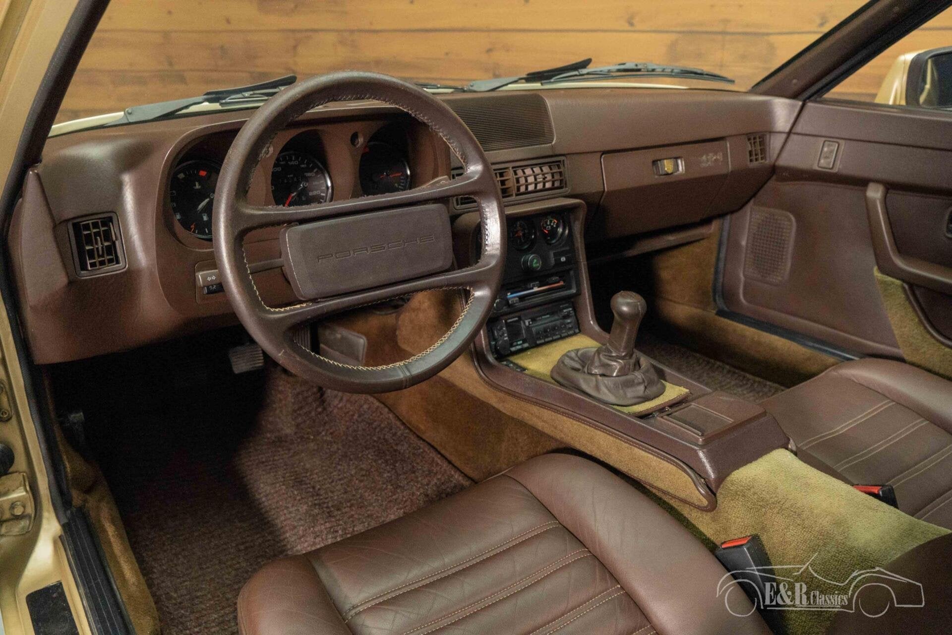 Porsche 924 Coupé | 1983, Auto's, Oldtimers, Lederen bekleding, Overige kleuren, Leder, 2 stoelen