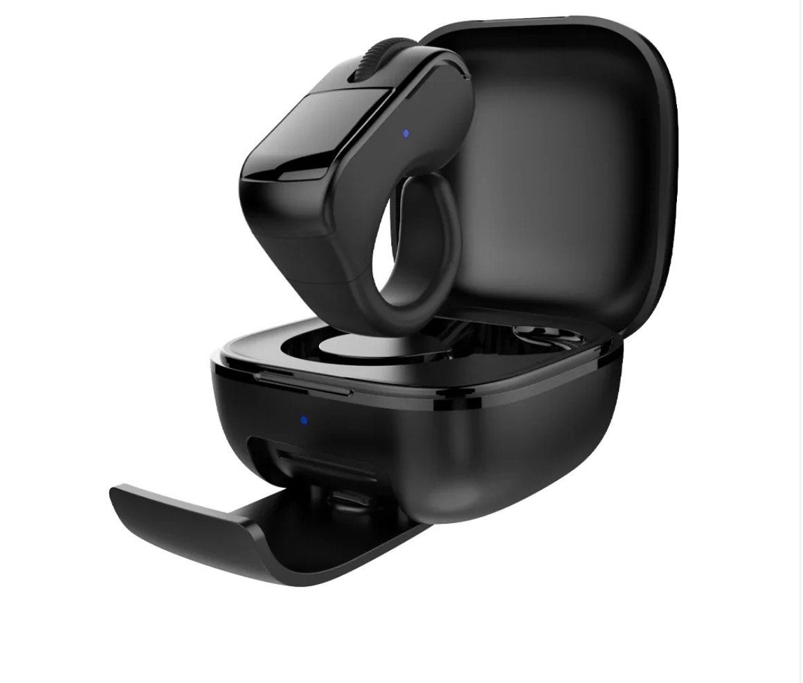 Draadloze Ring Muis met Oplaadstation en Telefoonhouder, Computers en Software, Muizen, Muis, Ergonomisch, Rechtshandig, Nieuw