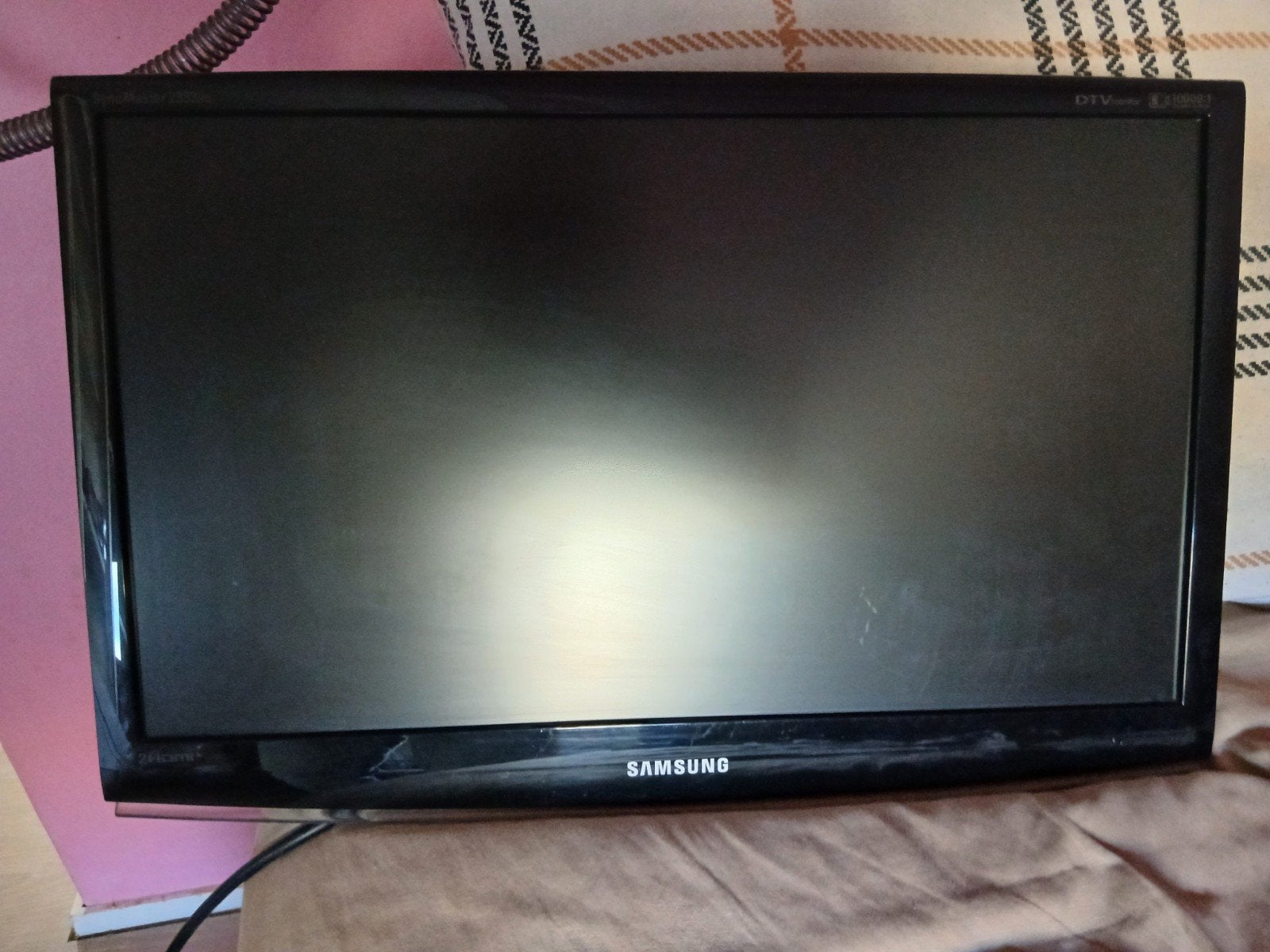 Samsung SyncMaster 2333HD Monitor/TV met afstandsbediening, Ophalen, Gebruikt, LCD, Samsung