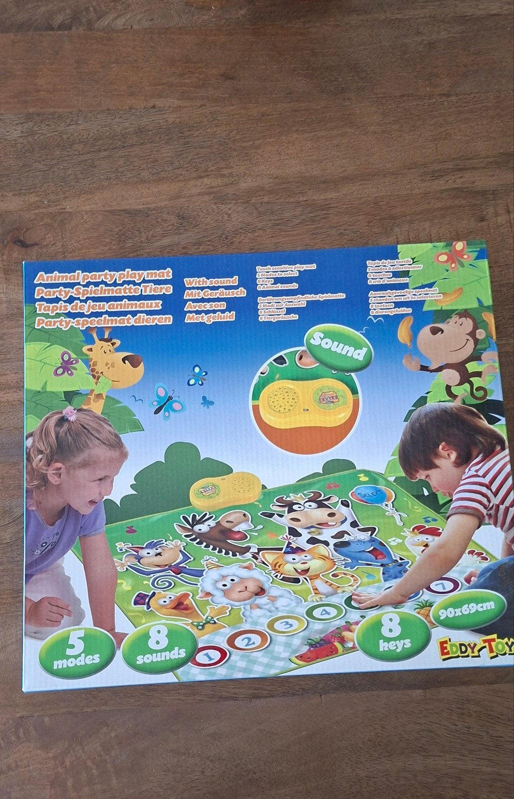 Eddy Toys Speelmat met Diergeluiden - Party Speelmat Dieren, Kinderen en Baby's, Speelgoed | Babyspeelgoed, Ophalen of Verzenden