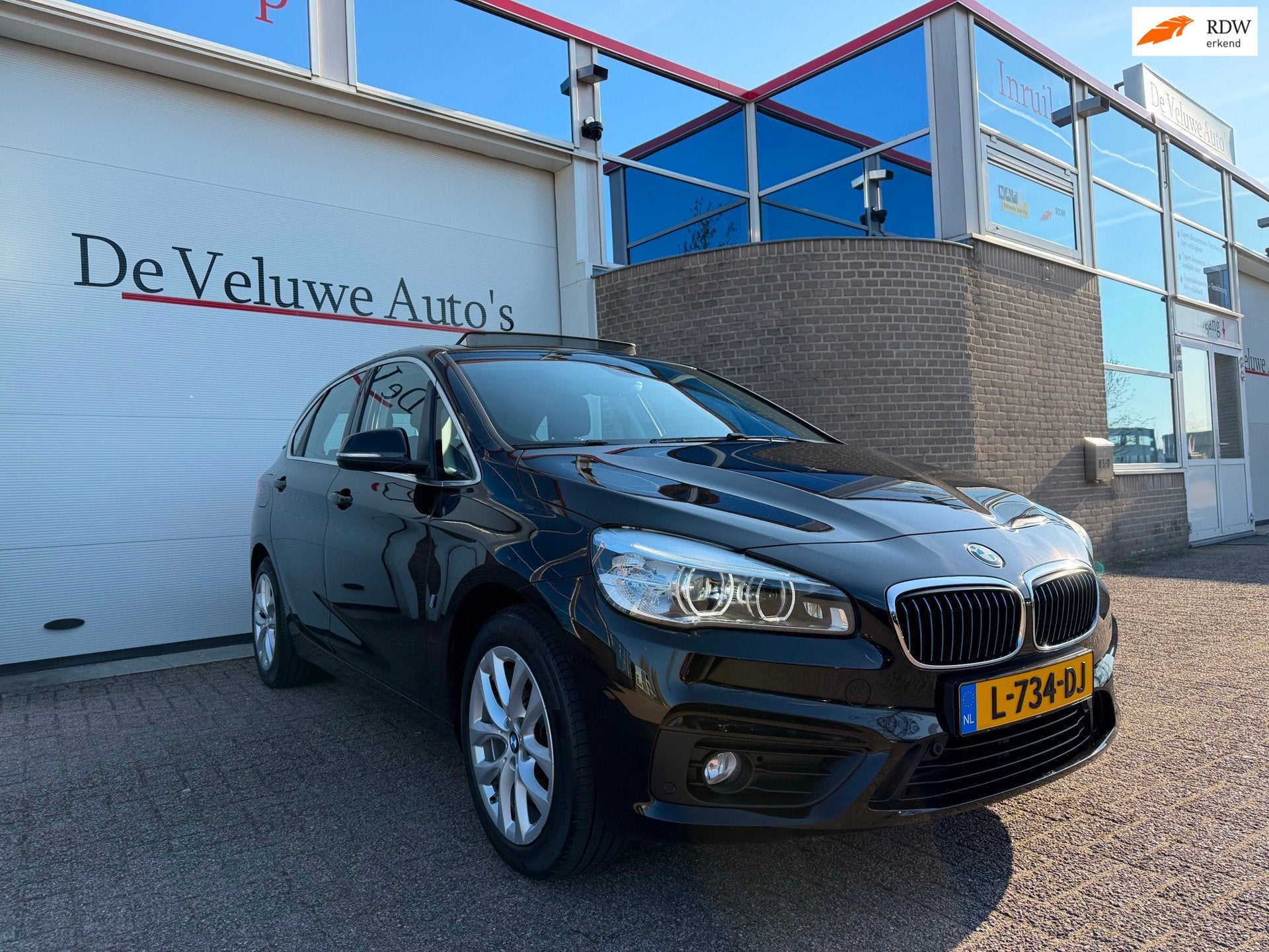BMW 2-serie Active Tourer 225xe iPerformance|Pano|Navi|LED|, Auto's, BMW, Automaat, Dealer onderhouden, Gebruikt, Zwart