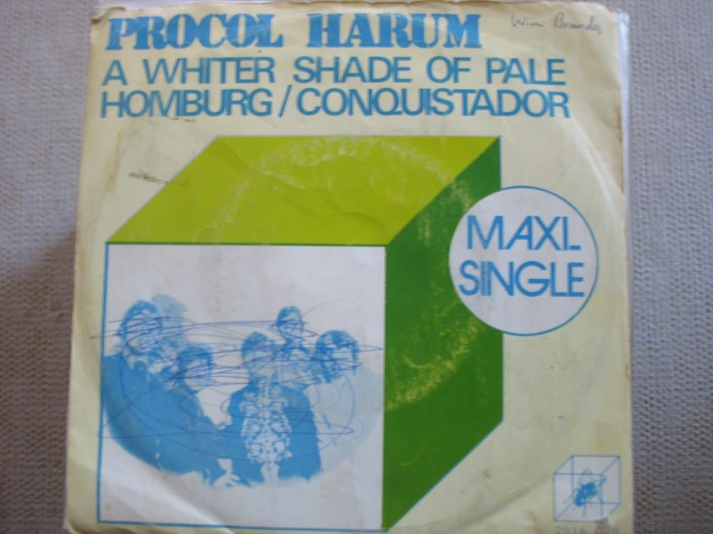 Procol Harum - A whiter shade of pale (maxi + 2), Cd's en Dvd's, Vinyl Singles, Gebruikt, Ophalen of Verzenden, Pop, Maxi-single