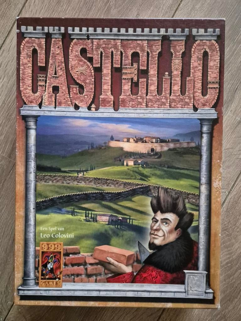 Bordspel Castello -van 999games, Een of twee spelers, Ophalen of Verzenden, Zo goed als nieuw, 999 Games b.v.