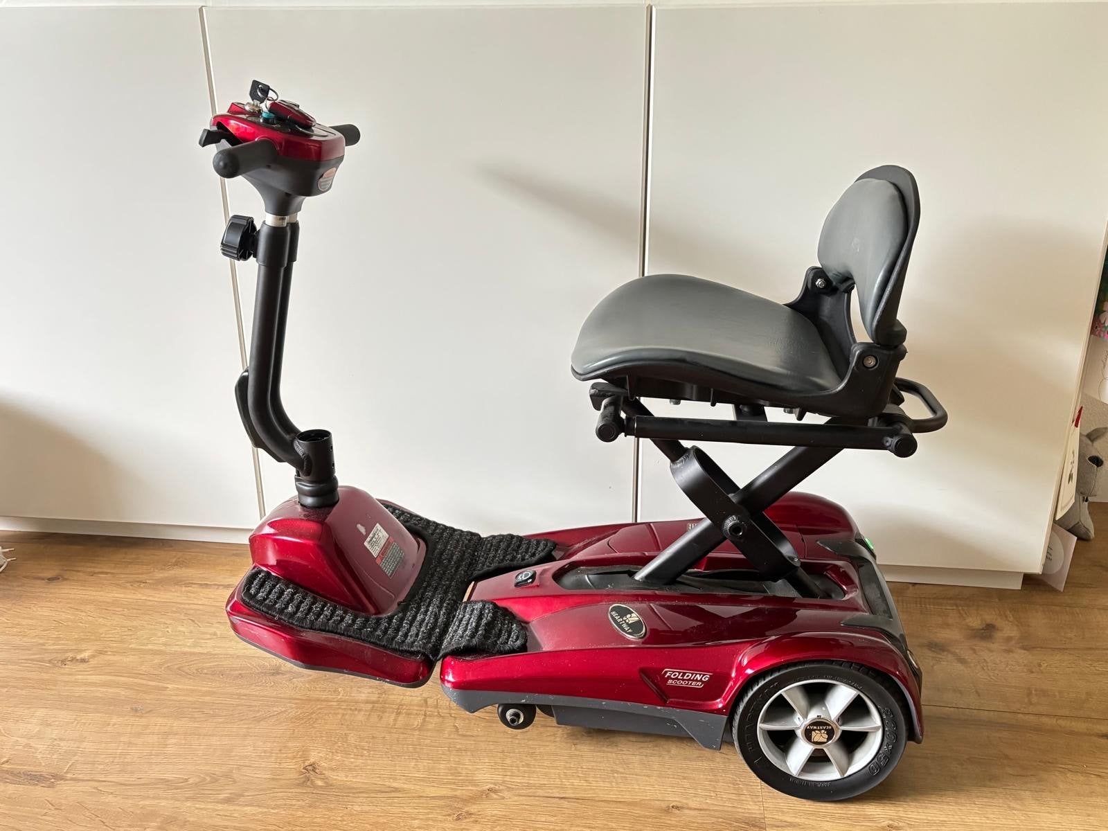 Scootmobiel invouwbaar, lichtgewicht, Ophalen, 10 km/u of minder, Zo goed als nieuw, Mango