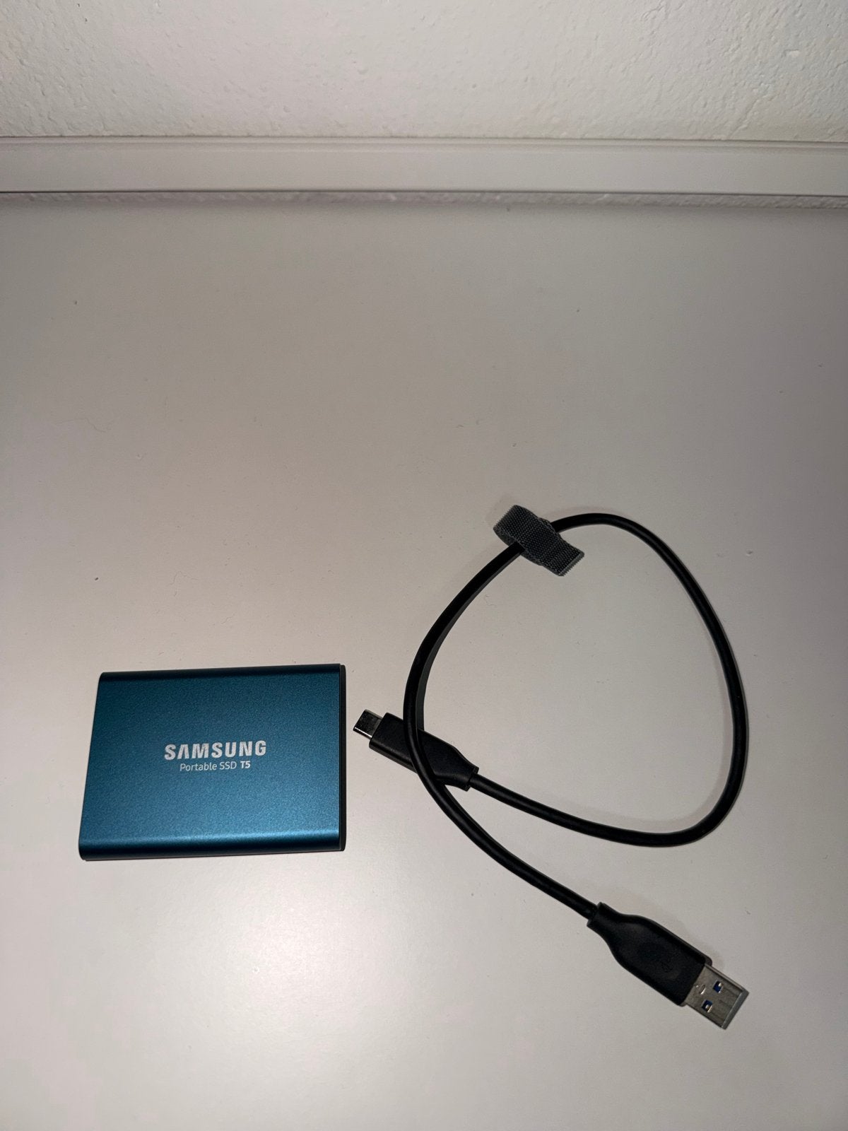 Samsung Portable SSD T5 500GB Externe SSD, Computers en Software, Harde schijven, Server, SSD, Ophalen of Verzenden, Zo goed als nieuw