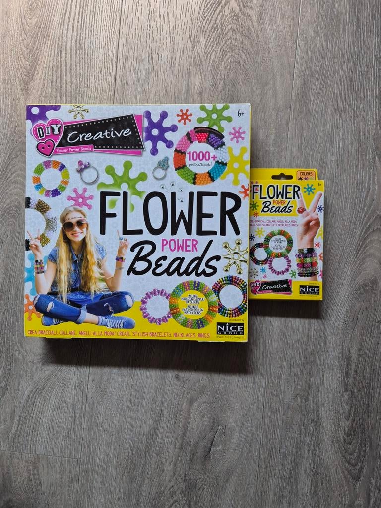 DIY Creative Flower Power Beads knutselset, Kinderen en Baby's, Speelgoed | Educatief en Creatief, Nieuw, Knutselen, Ophalen of Verzenden