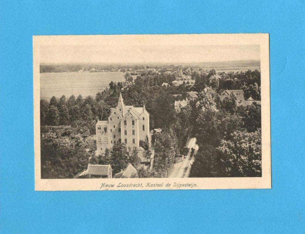 Nieuw Loosdrecht  Kasteel de Sijpesteijn, Verzenden, 1920 tot 1940, Ongelopen, Noord-Holland
