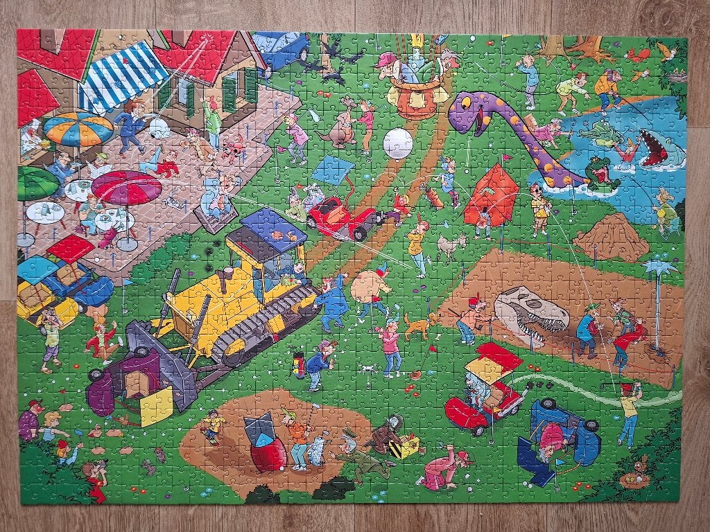 That´s Life Golf 1000 stukjes (71388) - Ruilen kan ook, Ophalen, 500 t/m 1500 stukjes, Zo goed als nieuw, Legpuzzel