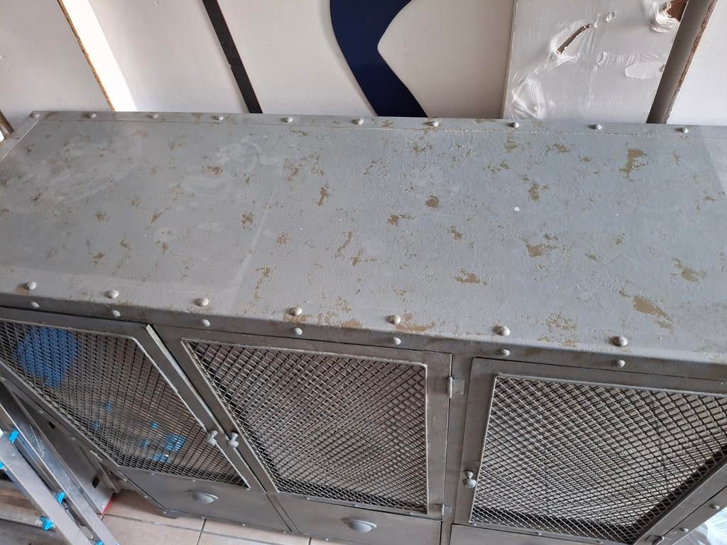 Stalen kast., Ophalen of Verzenden, Gebruikt